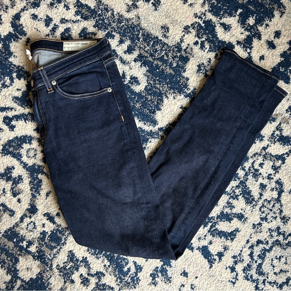 Rag & Bone High Rise Skinny in Heritage Color size 31